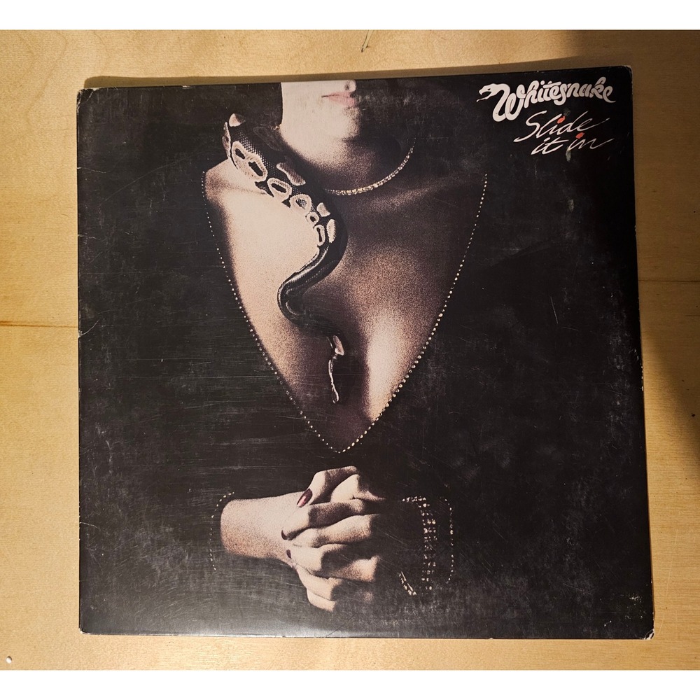 Whitesnake Slide It In Vinyl Record Album 1984 Geffen Records GHS 4018 Rock